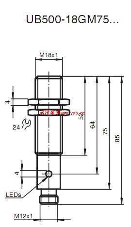 UB500-18GM75-E5-V15  